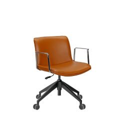Modern Taba Deri Ofis Koltuğu
