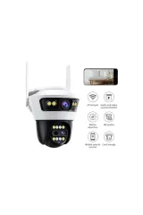 BLİC BL57 1080P Akıllı Pan-Tilt IP Kamera (Wi-Fi & 4G) – Gece Görüş, Hareket Takibi, Hafıza Kartı Desteği