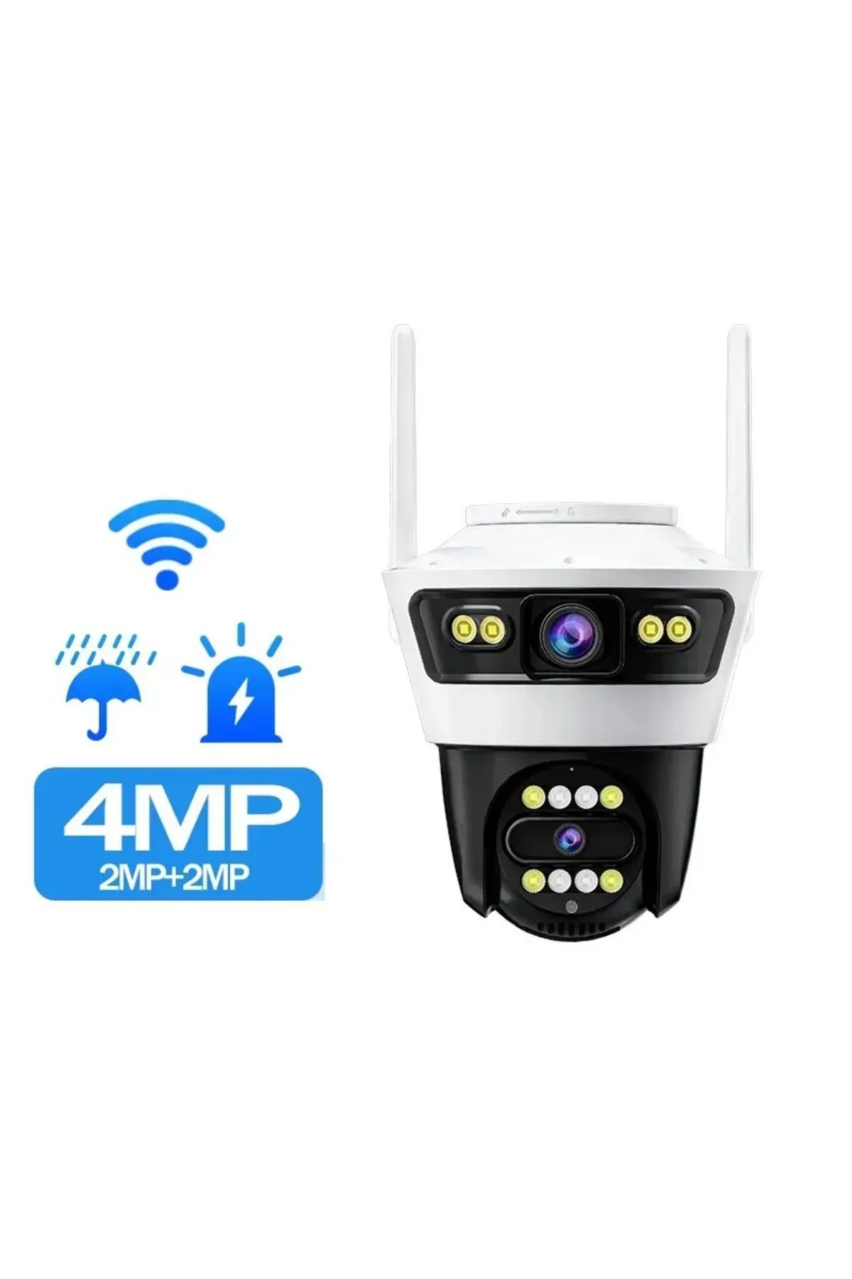 Blic BLM-56 Dual Lens 4 MP IP Kamera – Göz alıcı kalite, güçlü koruma